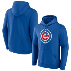 Chicago Cubs Official Logo Pullover Hoodie Royal