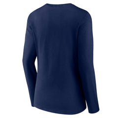 Houston Astros Women's Live For It Long Sleeve Long Sleeve V-Neck T-Shirt Navy