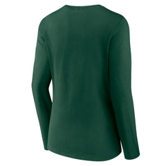 Athletics Women's Live For It Long Sleeve Long Sleeve V-Neck T-Shirt Green