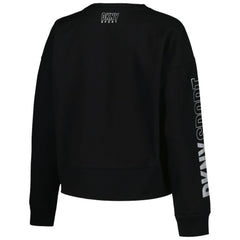 Chicago White Sox DKNY Sport Women's Lily V-Neck Pullover Sweatshirt Black