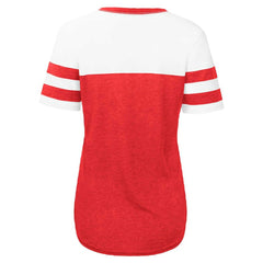 St. Louis Cardinals Touch Women's Setter Lightweight Fitted T-Shirt Red/White