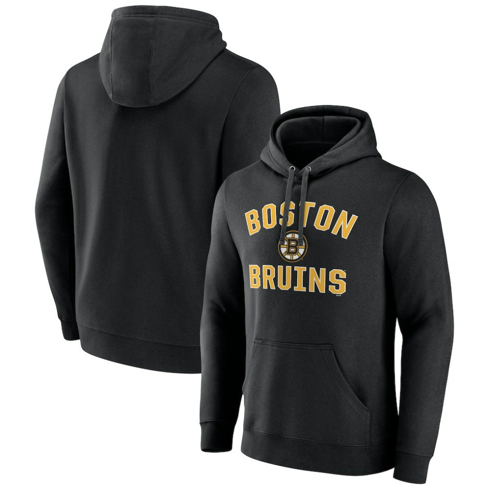 Boston Bruins Victory Arch Pullover Hoodie Black