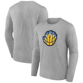 Memphis Grizzlies Alternate Logo Long Sleeve T-Shirt Gray