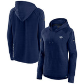 Nashville Predators Fanatics Women's Authentic Pro Pullover Hoodie Heather Navy
