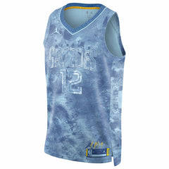 Ja Morant Memphis Grizzlies Jordan Brand Select Series Swingman Jersey - Light Blue for sale
