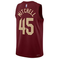 Donovan Mitchell Cleveland Cavaliers Unisex Swingman Jersey sale - Icon Editi- Wine