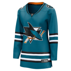 San Jose Sharks Fanatics Women's Home Breakaway Jersey Teal