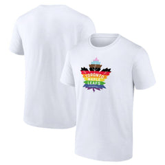 Toronto Maple Leafs Team Pride Logo T-Shirt White