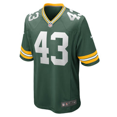 Kiondre Thomas Green Bay Packers Game Player Jersey - Green