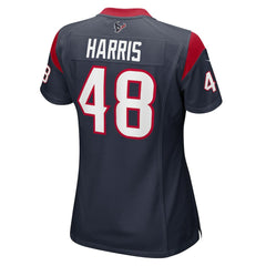 Christian Harris Houston Texans Women's Game Player Jersey - Navy