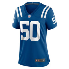 Segun Olubi Indianapolis Colts Women's Game Player Jersey - Royal