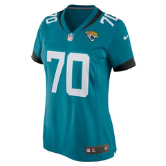 Cole Van Lanen Jacksonville Jaguars Women's Game Player Jersey - Teal