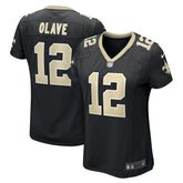 Chris Olave New Orleans Saints Women's Game Player Jersey - Black