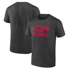 Cleveland Guardians Primary Pill T-Shirt Charcoal