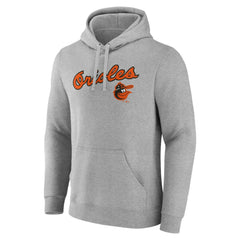 Baltimore Orioles Wahconah Pullover Hoodie Gray