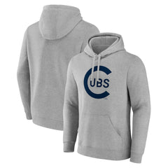 Chicago Cubs Wahconah Pullover Hoodie Gray