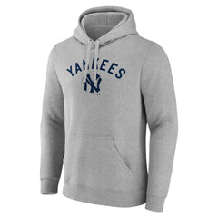 New York Yankees Wahconah Pullover Hoodie Gray