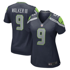 Kenneth Walker III Seattle Seahawks Women's Player Jersey - Navy