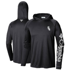 Chicago White Sox Terminal Tackle Long Sleeve Hoodie T-Shirt Black | Columbia