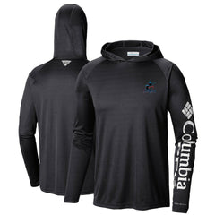 Miami Marlins Terminal Tackle Long Sleeve Hoodie T-Shirt Black | Columbia