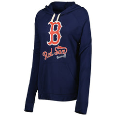 Boston Red Sox Touch Women's Pre-Game Raglan Pullover Hoodie Navy