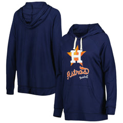 Houston Astros Touch Women's Pre-Game Raglan Pullover Hoodie Navy
