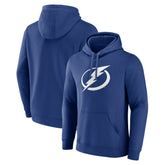 Tampa Bay Lightning Fanatics Primary Logo Pullover Hoodie Blue