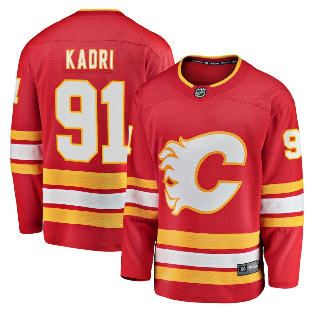Nazem Kadri Calgary Flames Fanatics Home Breakaway Player Jersey Red