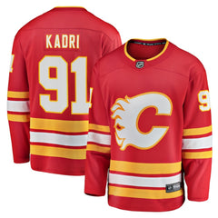 Nazem Kadri Calgary Flames Fanatics Home Breakaway Player Jersey Red