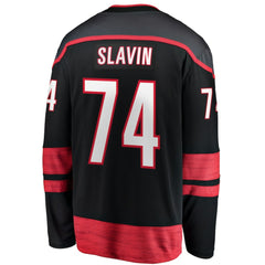 Jaccob Slavin Carolina Hurricanes Fanatics Home Breakaway Player Jersey Black