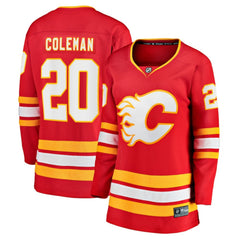 Blake Coleman Calgary Flames Fanatics Women's Home Breakaway Player Jersey Red