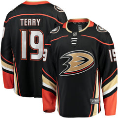 Troy Terry Anaheim Ducks Fanatics Home Team Breakaway Player Jersey Black