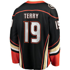 Troy Terry Anaheim Ducks Fanatics Home Team Breakaway Player Jersey Black