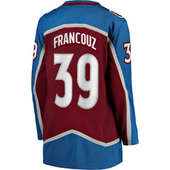 Pavel Francouz Colorado Avalanche Fanatics Women's Home Breakaway Player Jersey Burgundy