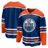 Edmonton Oilers Fanatics Home Breakaway Blank Jersey Royal