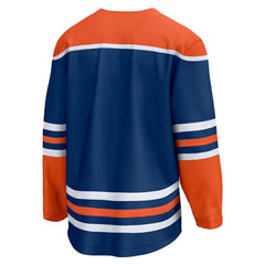 Edmonton Oilers Fanatics Home Breakaway Blank Jersey Royal