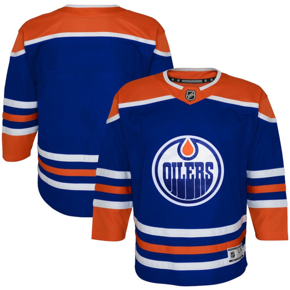 Edmonton Oilers Youth Home Premier Jersey Royal