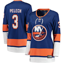 Adam Pelech New York Islanders Fanatics Women's Home Breakaway Player Jersey Royal