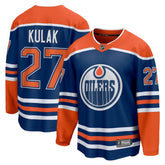Brett Kulak Edmonton Oilers Fanatics Home Breakaway Player Jersey Royal