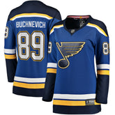 Pavel Buchnevich St. Louis Blues Fanatics Women's Home Breakaway Player Jersey Blue