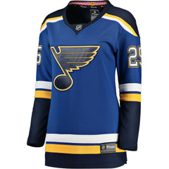 Jordan Kyrou St. Louis Blues Fanatics Women's Home Breakaway Player Jersey Blue