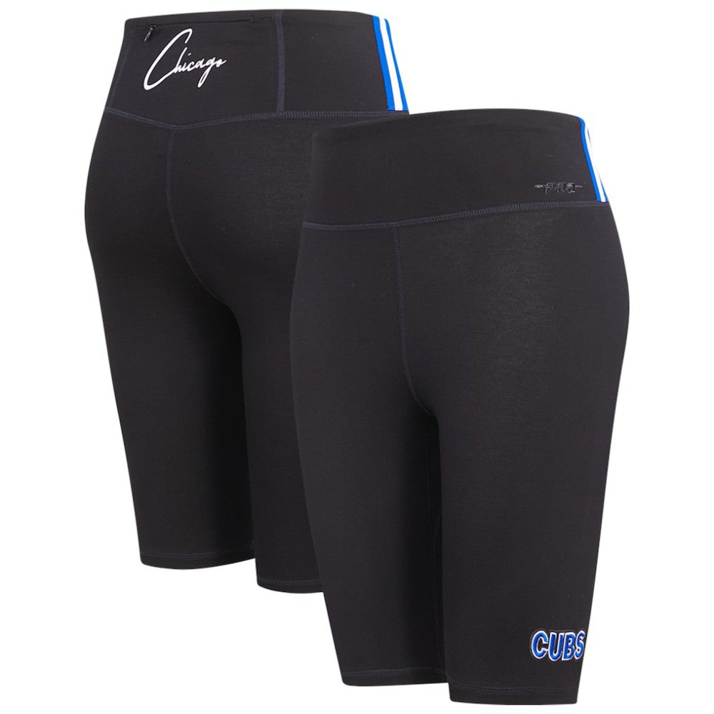 Chicago Cubs Pro Standard Women's City Scape Bike Shorts Black