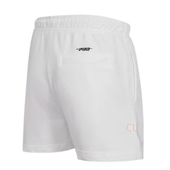 Chicago Cubs Pro Standard Women's Washed Neon Shorts White