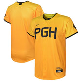 Pittsburgh Pirates Preschool City Connect Replica Jersey - Gold