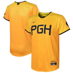 Pittsburgh Pirates Preschool City Connect Replica Jersey - Gold
