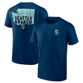 Seattle Kraken Territorial T-Shirt Deep Sea Blue
