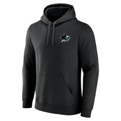 San Jose Sharks Territorial Pullover Hoodie Black