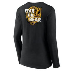 Boston Bruins Women's Territorial Long Sleeve V-Neck T-Shirt Black