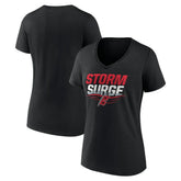 Carolina Hurricanes Women's Represent V-Neck T-Shirt Black