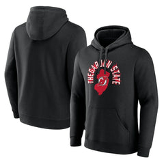 New Jersey Devils Represent Pullover Hoodie Black
